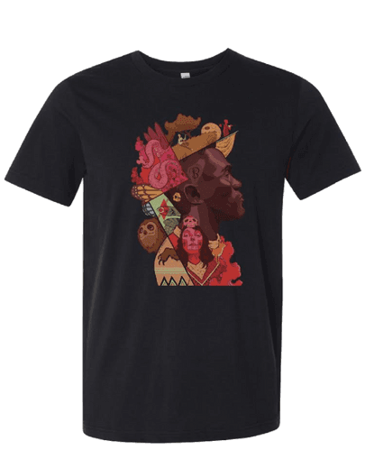 Bisi Music Ts Vintage black